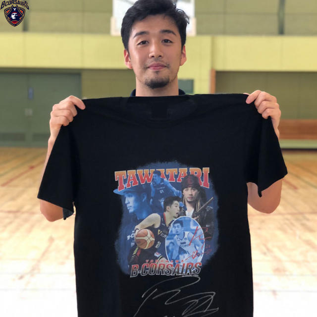 田渡凌Tシャツ 横浜ビー・コルセアーズ メンズのトップス(Tシャツ/カットソー(半袖/袖なし))の商品写真