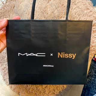 マック(MAC)のMAC Nissy コラボ　ショップ袋(ショップ袋)