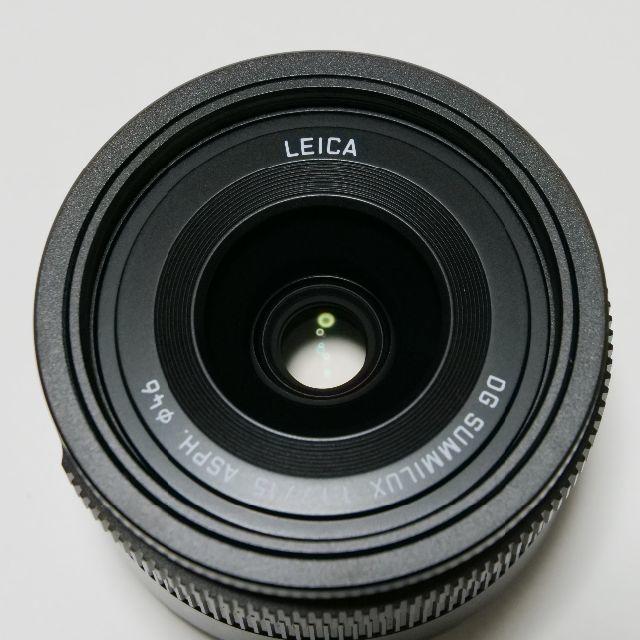 Panasonic(パナソニック)の最終値下★美品★Panasonic　LEICA DG 15mmF1.7 スマホ/家電/カメラのカメラ(レンズ(単焦点))の商品写真