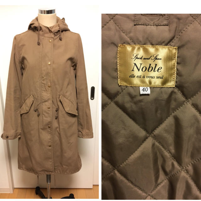 Spick and Span Noble(スピックアンドスパンノーブル)のSpick&Span Noble モッズコート レディースのジャケット/アウター(モッズコート)の商品写真