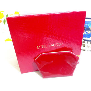 エスティローダー(Estee Lauder)のエスティローダー 赤ポーチ♡(コフレ/メイクアップセット)