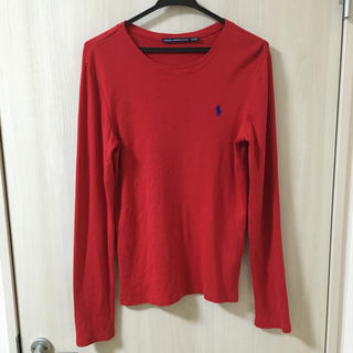 ラルフローレン(Ralph Lauren)のラルフローレン 赤色長袖トップス(Tシャツ(長袖/七分))