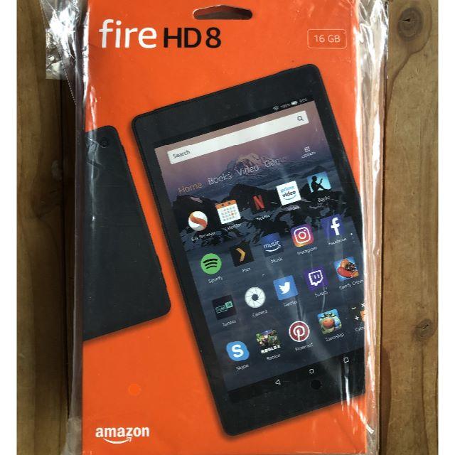 PC/タブレットAMAZON FIRE HD8 16gb GooglePlay導入 KINDLE