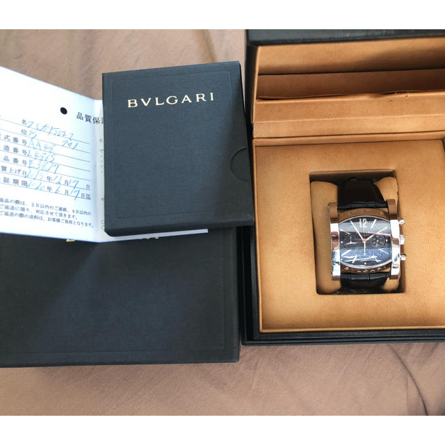 BVLGARI ブルガリ アショーマクロノグラフ 48mm 美品時計