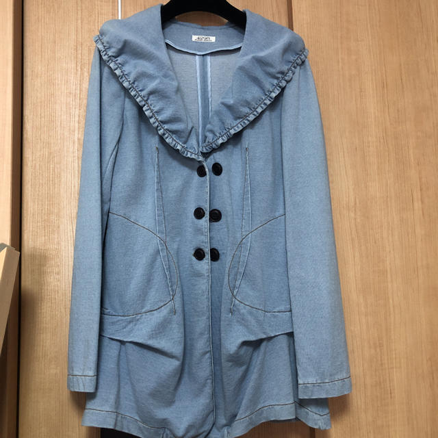 美品　4298シヅカコムロのジャケット レディースのジャケット/アウター(Gジャン/デニムジャケット)の商品写真