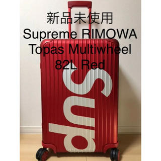 シュプリーム(Supreme)のSupreme RIMOWA Topas Multiwheel 82L Red (トラベルバッグ/スーツケース)