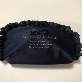 メゾンドフルール(Maison de FLEUR)のMaison de FLEUR メガネケース 黒(ポーチ)