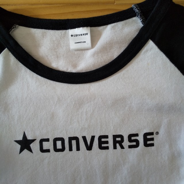 CONVERSE(コンバース)のCONVERSE七分袖Ｔシャツ(レディースＬサイズ) レディースのトップス(Tシャツ(長袖/七分))の商品写真