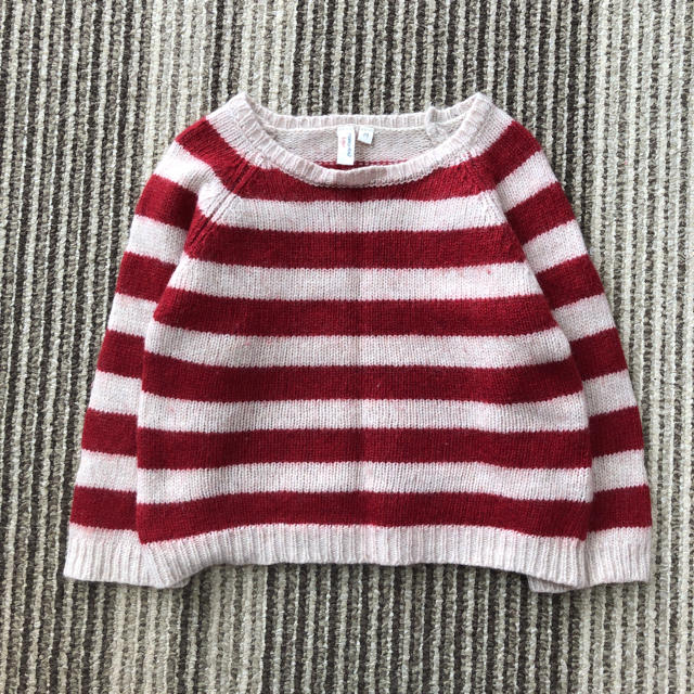 LAGOM(ラーゴム)のラーゴム☆ボーダーニット キッズ/ベビー/マタニティのキッズ服女の子用(90cm~)(ニット)の商品写真