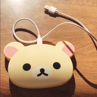 サンエックス(サンエックス)のコリラックマ ワイヤレス充電器＆リラックマワイヤレス充電器(バッテリー/充電器)