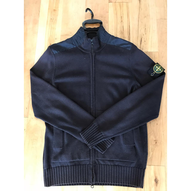 STONE ISLAND(ストーンアイランド)のstone island ストーンアイランド　ニットブルゾン　M メンズのジャケット/アウター(ブルゾン)の商品写真