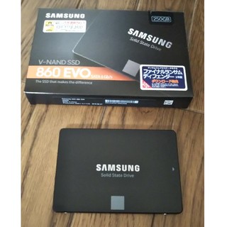 SAMSUNG SSD 860EVO 256GB(PCパーツ)