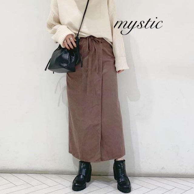 mystic(ミスティック)の最新作❁﻿ミスティック　ピーチラップスカート レディースのスカート(ロングスカート)の商品写真