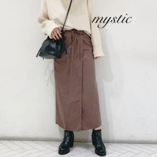 ミスティック(mystic)の最新作❁﻿ミスティック　ピーチラップスカート(ロングスカート)