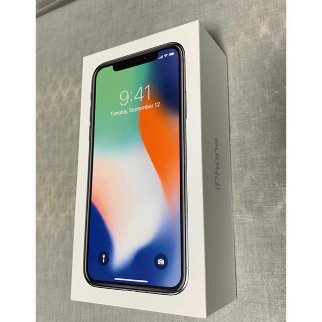 iPhone X 256GB シルバー シムフリー