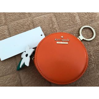 ケイトスペードニューヨーク(kate spade new york)の新品未使用　kate spade レザー製　バッグチャーム　小物入れ(ポーチ)