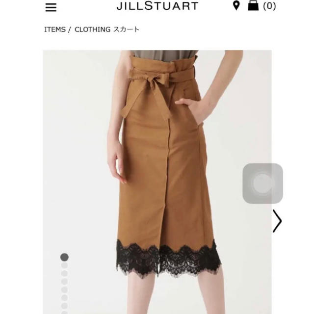 JILLSTUART(ジルスチュアート)の波瑠さん、指原さん着用スカート ❣️ジルスチュアート 均一SALE中 レディースのスカート(ひざ丈スカート)の商品写真