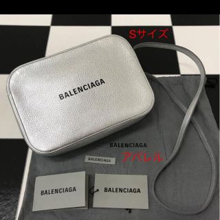 バレンシアガ(Balenciaga)の新品 2019SS BALENCIAGA エブリデイ カメラバッグ S シルバー(ショルダーバッグ)