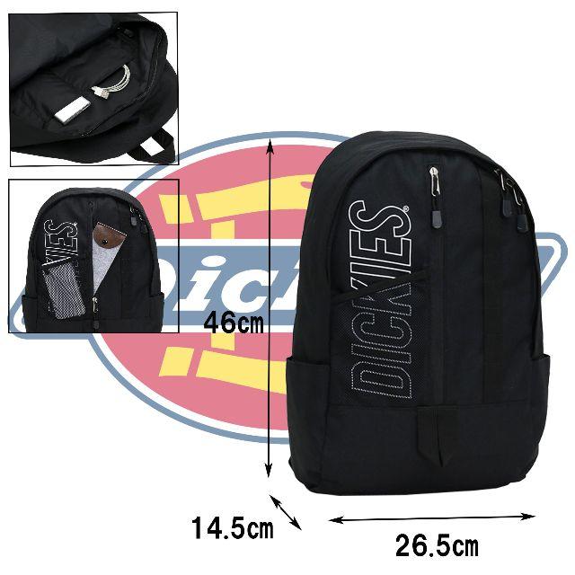 Dickies(ディッキーズ)のDickies OUTLINE LOGO BACKPACK  NAVY 919 メンズのバッグ(バッグパック/リュック)の商品写真