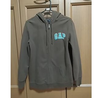 ギャップ(GAP)のGAP　パーカー　ブラウン　裏起毛　Lサイズ(パーカー)