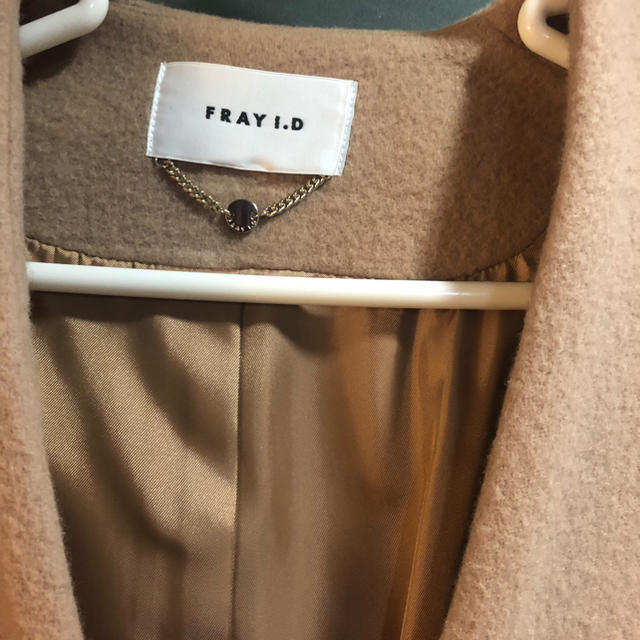 FRAY I.D(フレイアイディー)のフレイアイディー  ナッピングコクーンコート レディースのジャケット/アウター(ロングコート)の商品写真