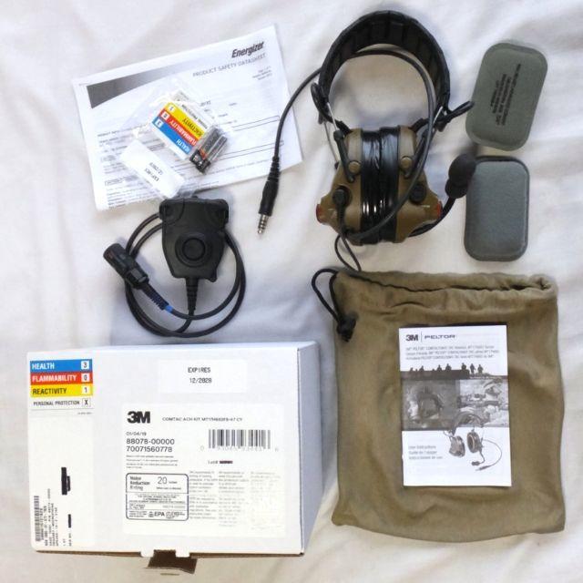 米軍支給品！3M PELTOR COMTAC ACH ペルター コムタック3