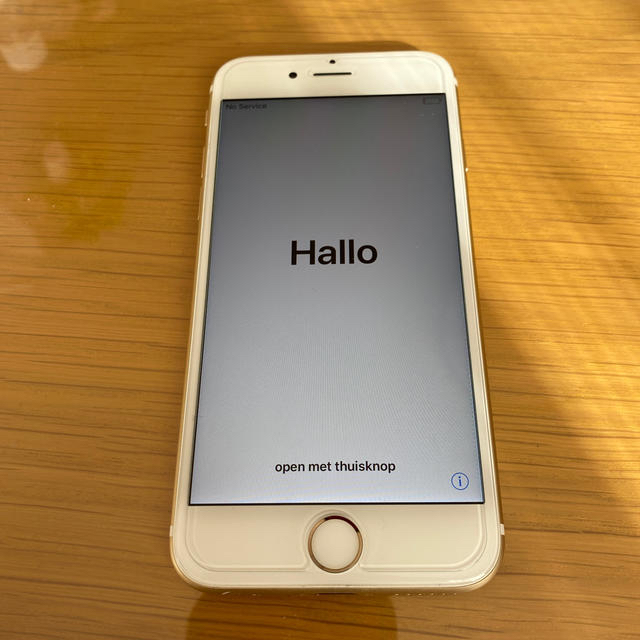 Apple(アップル)のiPhone6sゴールド美品　iFace付ワイモバイル32GB スマホ/家電/カメラのスマートフォン/携帯電話(スマートフォン本体)の商品写真