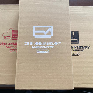 ニンテンドウ(任天堂)のファミコンミニ　20th ANNIVERSARY コレクションBOX(ノベルティグッズ)