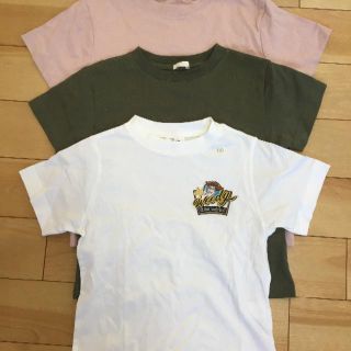 ジーユー(GU)のるんるん様3枚セット(Tシャツ/カットソー)