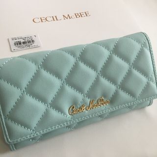 セシルマクビー(CECIL McBEE)の新品 セシルマクビー 長財布 ウォレット ミントグリーン(財布)