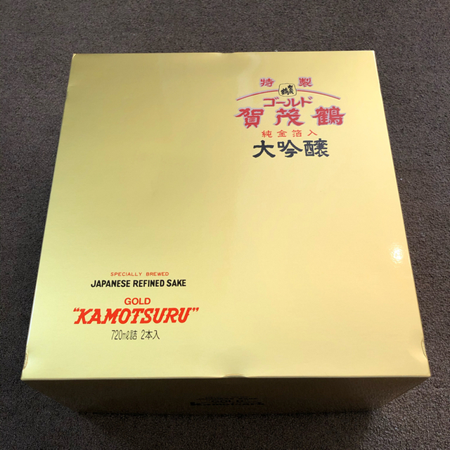 【★期間限定値下げ】賀茂鶴 大吟醸 特製ゴールド  720ml 食品/飲料/酒の酒(日本酒)の商品写真