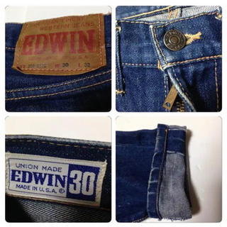 EDWIN:エドウィン 60s デニムパンツ USA製 VINTAGE