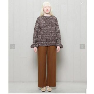 ビューティアンドユースユナイテッドアローズ(BEAUTY&YOUTH UNITED ARROWS)の美品 DEMYLEE RUMER MIX KNIT/ニット(ニット/セーター)