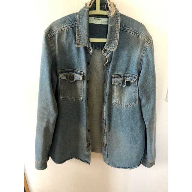 18aw off-white デニムシャツ 2020年のクリスマス 15120円 www.toyotec.com