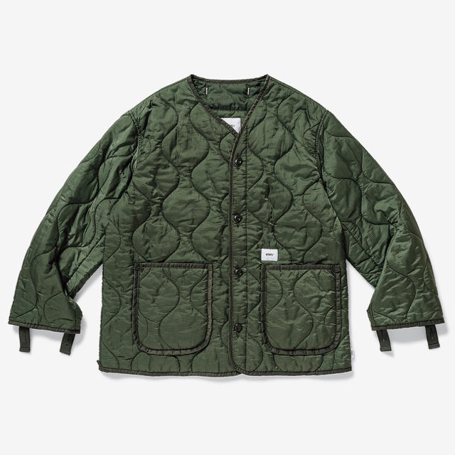 XL WTAPS JACKET NYLON RIPSTOP OD キルティング