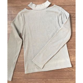 グレイル(GRL)の新品！GRLカットソー　M(カットソー(長袖/七分))