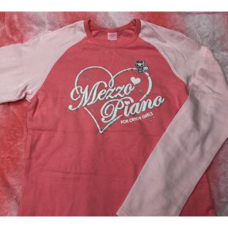 メゾピアノ(mezzo piano)のMezzo piano 長袖Tシャツ(Tシャツ/カットソー)