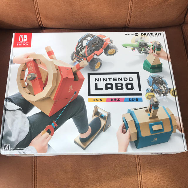 Nintendo Switch(ニンテンドースイッチ)のNintendo Labo Toy-Con 03：Drive Kit エンタメ/ホビーのゲームソフト/ゲーム機本体(家庭用ゲームソフト)の商品写真