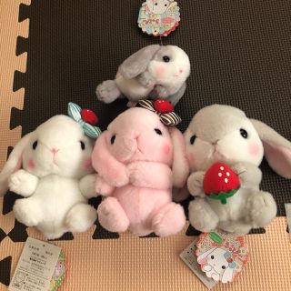 新品タグ付き  ぽてうさろっぴー  まとめ売り(ぬいぐるみ)