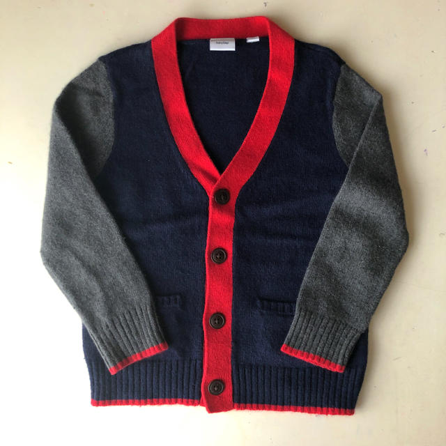 babyGAP(ベビーギャップ)のbaby GAP × JACK SPADE コラボ　カーディガン キッズ/ベビー/マタニティのキッズ服男の子用(90cm~)(カーディガン)の商品写真