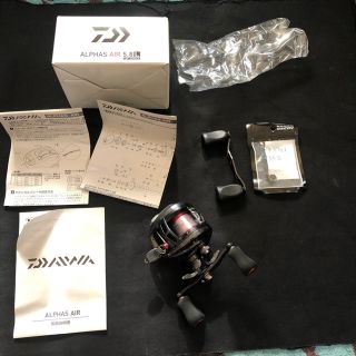 ダイワ(DAIWA)のマッケイさま、専用です。ダイワ・アルファスエア5.8L中古(リール)