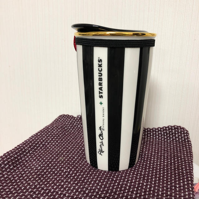 Starbucks Coffee(スターバックスコーヒー)のアリスアンドオリビア新品★スタバ　タンブラー　aliceandolivia  インテリア/住まい/日用品のキッチン/食器(タンブラー)の商品写真