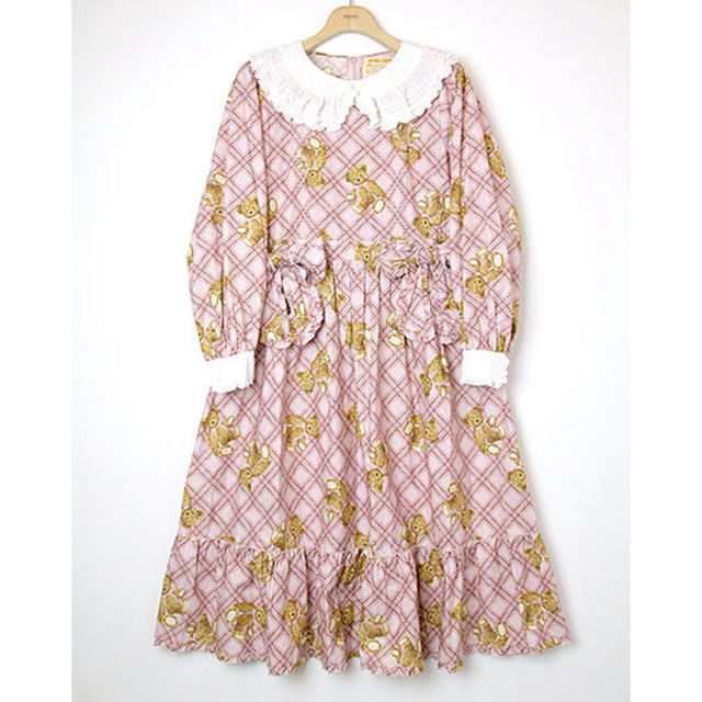 人気商品】 PINK HOUSE - PINK HOUSE♡ピンクリトルテディプリント