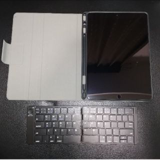 ipad air3 用カバー & 折り畳みBluetoothキーボード(iPadケース)