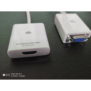 MIni Display Port 変換 HDMI VGA(映像用ケーブル)