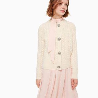 ケイトスペードニューヨーク(kate spade new york)のkate spade ビジュー　カーディガン(カーディガン)