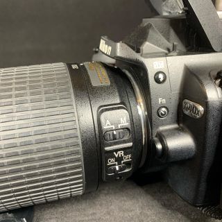 美品　一眼レフ　nikon Ｄ40X 手振れ補正レンズ付　wi-fi SDカード