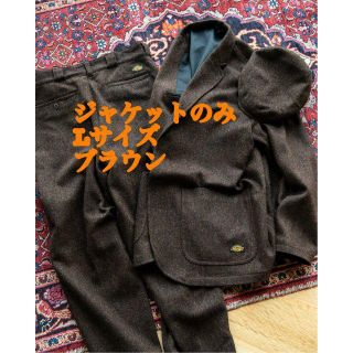 ビームス(BEAMS)のBEAMS Dickies tripster ブラウン ツイード ジャケット L(テーラードジャケット)