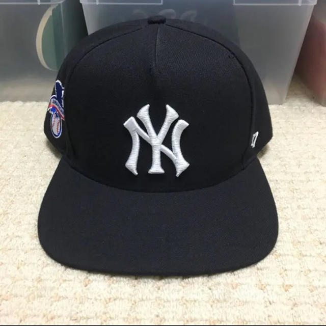 supreme 15SS New York Yankees ヤンキース cap - キャップ