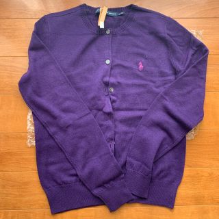 ラルフローレン(Ralph Lauren)のラルフローレン　パープルニット(ニット/セーター)